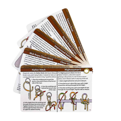 Horse Knot Cards