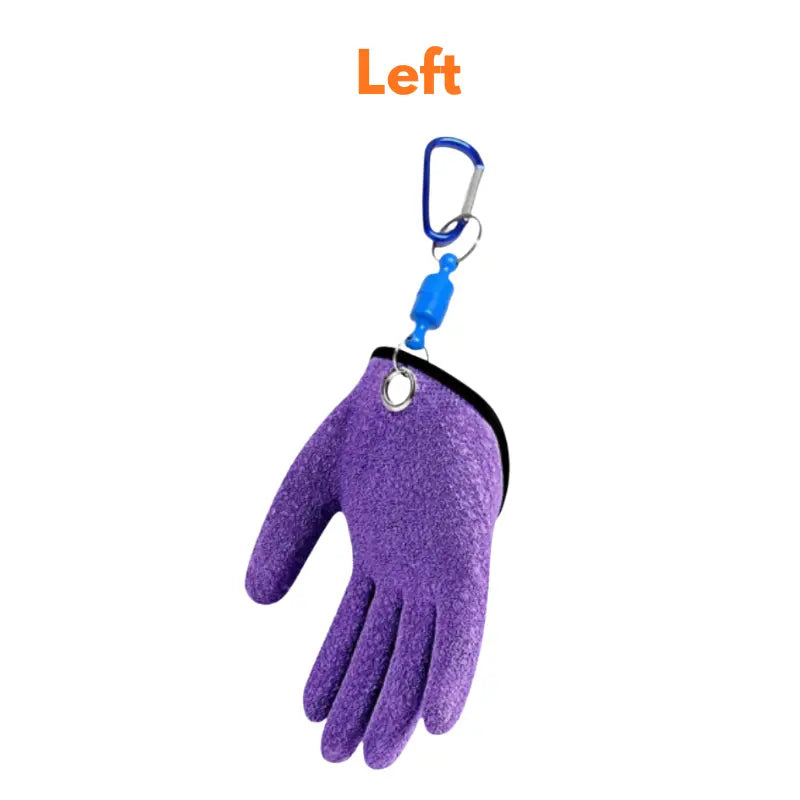 Fishing Catching Gloves with Magnet Release