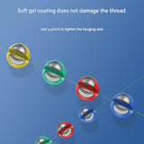 FlexiGrip Rubber-Coated Fishing Sinkers – 50pcs/100pcs