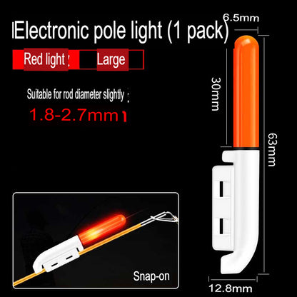 LED Fishing Rod Luminous Stick with Alarm