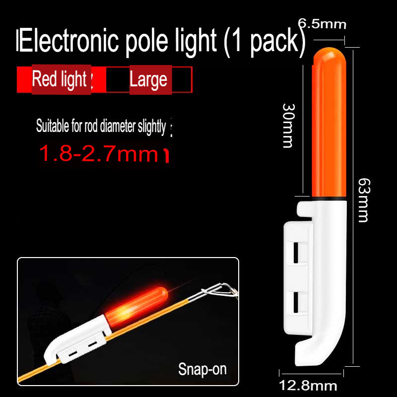 LED Fishing Rod Luminous Stick with Alarm