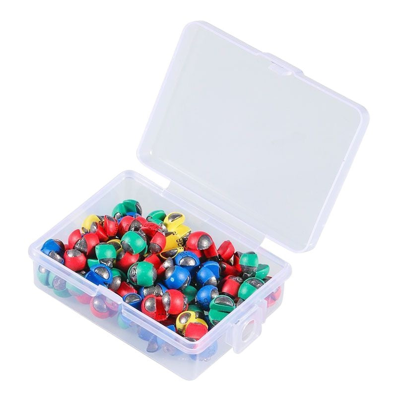 FlexiGrip Rubber-Coated Fishing Sinkers – 50pcs/100pcs