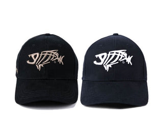 Outdoor fishing baseball cap in breathable cotton – front view"