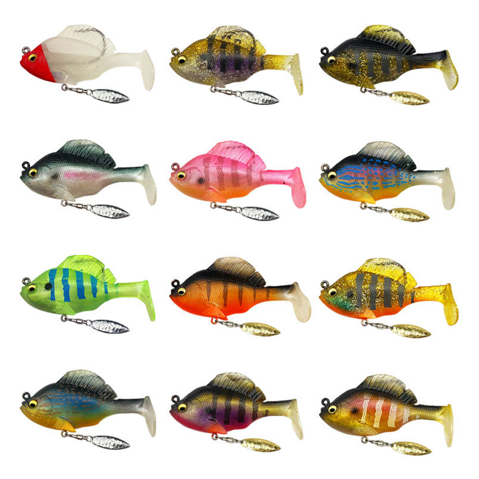 🎣 6Pcs Pre-Rigged Soft Lures