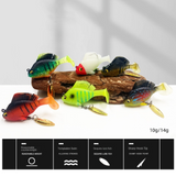 🎣 6Pcs Pre-Rigged Soft Lures