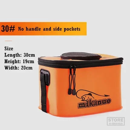 Foldable Waterproof Fishing Bucket-Live Fish Container