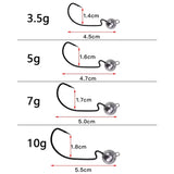 Lead Head Crank Fishing Hook