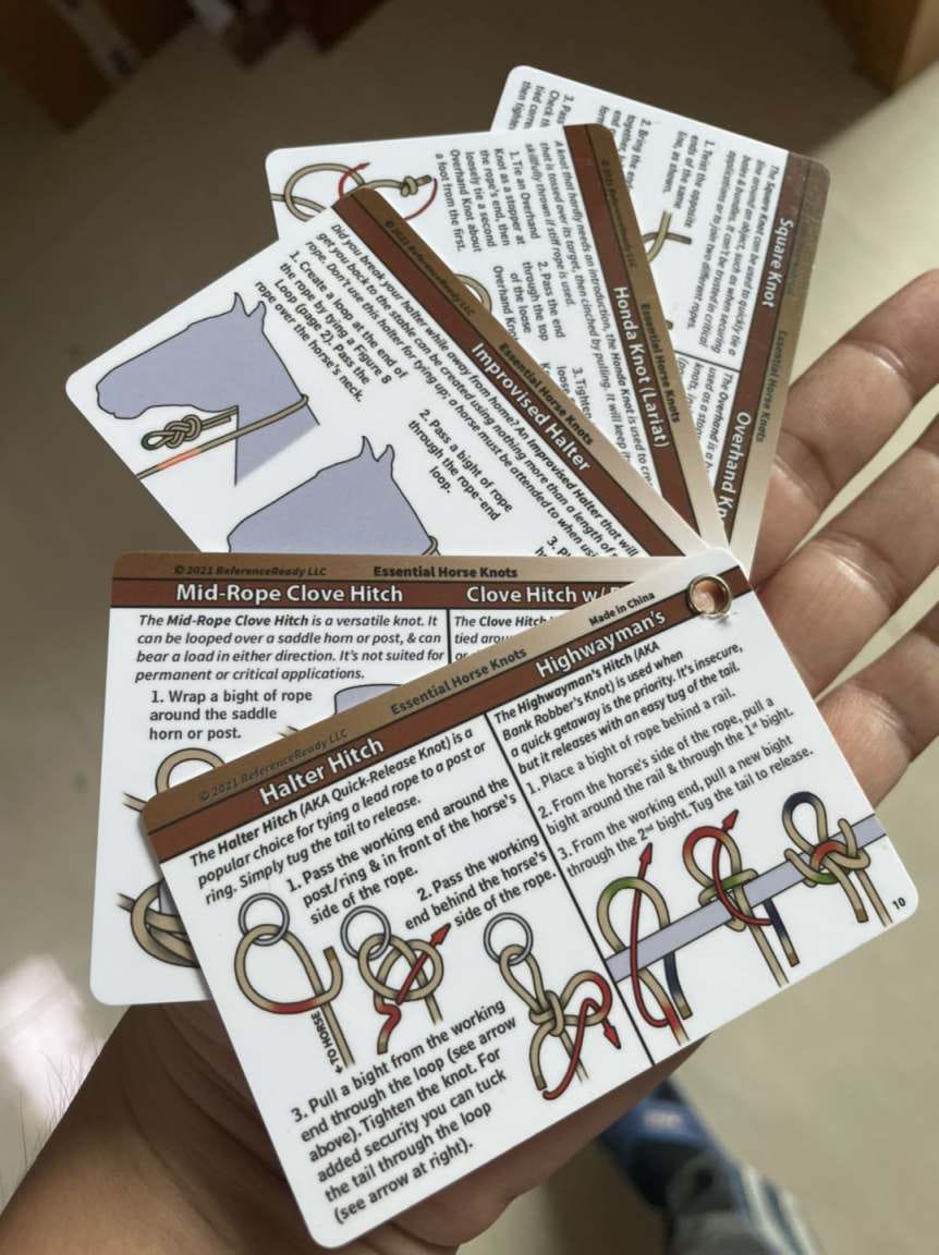 Horse Knot Cards