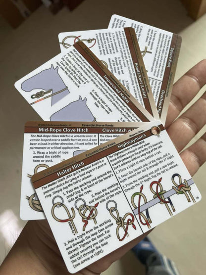 Horse Knot Cards