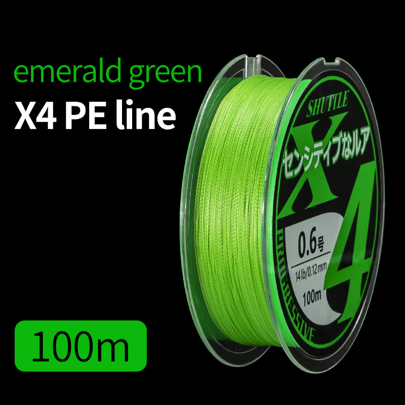 Long-throw PE Line Vigorously Braided Fishing Line
