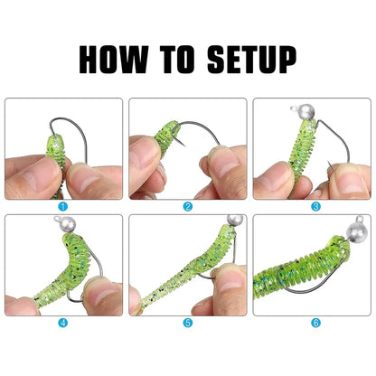 Lead Head Crank Fishing Hook