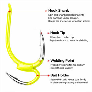 Fishing Hook Sea Fishing 10Pcs