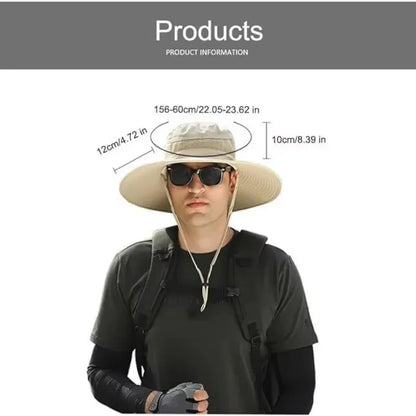 Solar Cooling Fan Hat