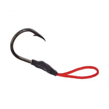 Large Black Bold Iron Plate Hook With Barbs