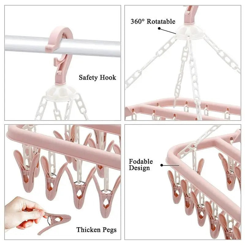 Drying Clip Swivel Hanger