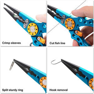 a Multifunctional stainless steel fishing pliers