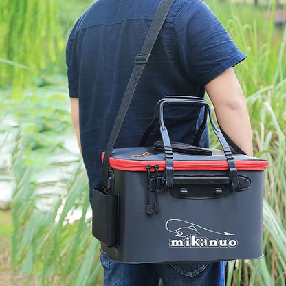 Foldable Waterproof Fishing Bucket-Live Fish Container