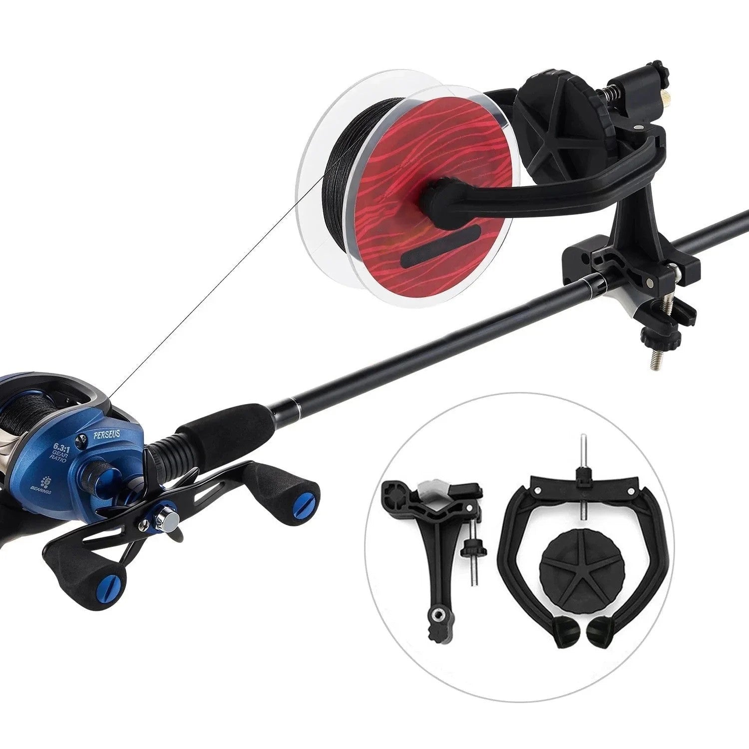 a Fishing Line Winder Spooler