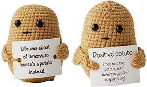z Funny Gift Knitted Positive Potato