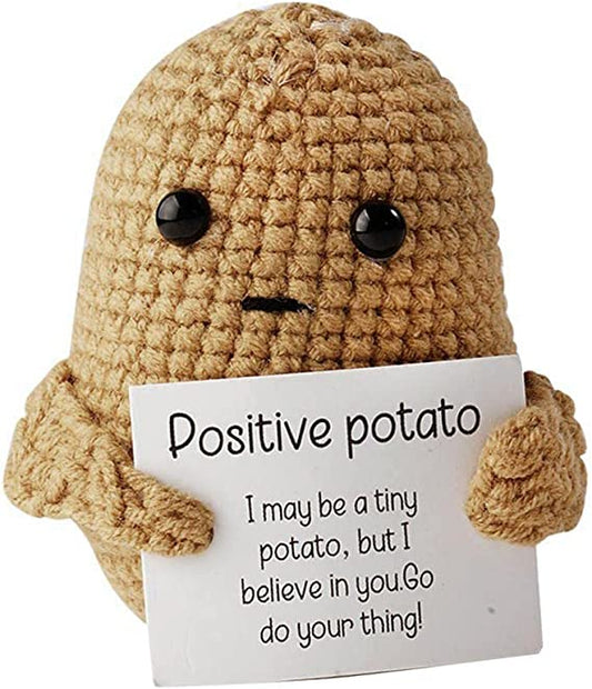 z Funny Gift Knitted Positive Potato