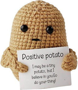 z Funny Gift Knitted Positive Potato