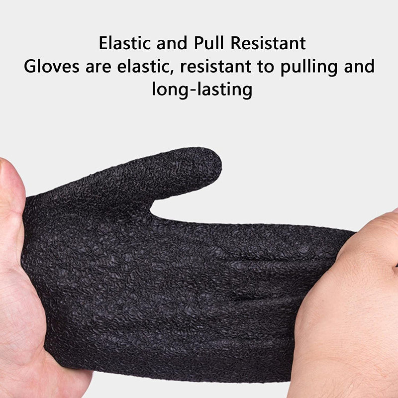 Fishing Catching Gloves with Magnet Release