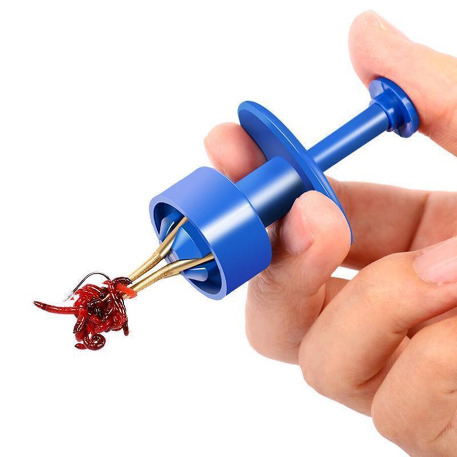 Bloodworm clip fishing bait for attracting fish