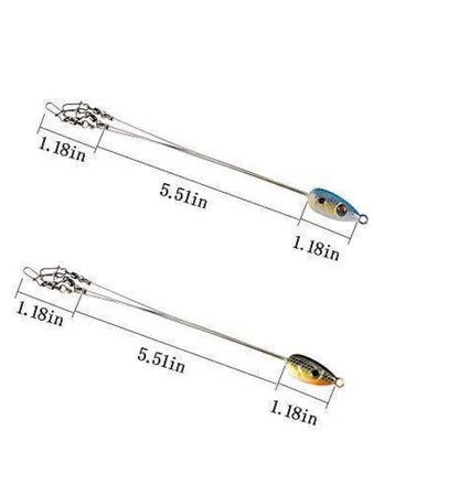 c Umbrella fishing rig lure