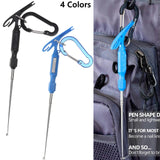 Complete fishing tool kit displayed with accessories, ready for versatile angling use