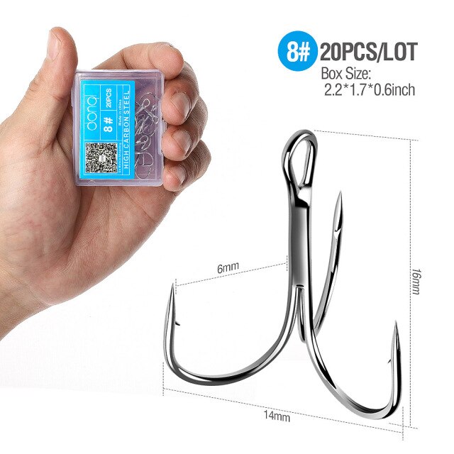 Fishing hooks designed for improved performance and strength.