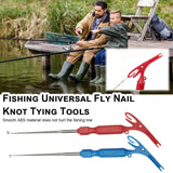Fishing knot-tying tool with ergonomic design for comfort and precision in every use.