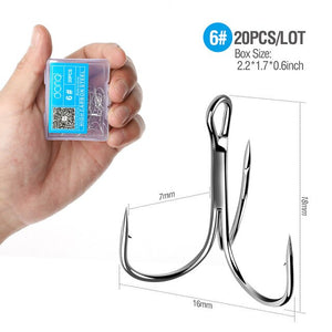High-quality carbon steel hooks for professional and amateur anglers.