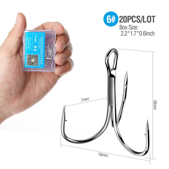 High-quality carbon steel hooks for professional and amateur anglers.