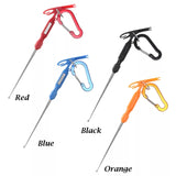 Versatile fishing tool that combines knot-tying, hook removal, and more in a portable design