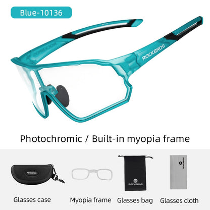 RockBros Photochromic Cycling Sunglasses