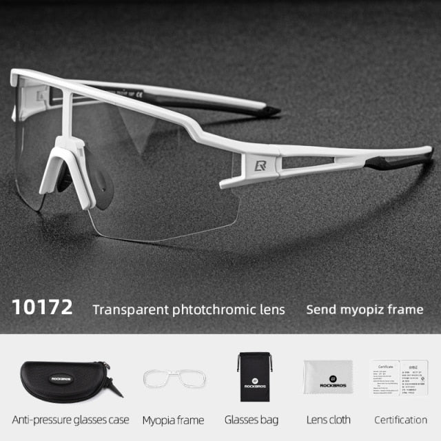 RockBros Photochromic Cycling Sunglasses