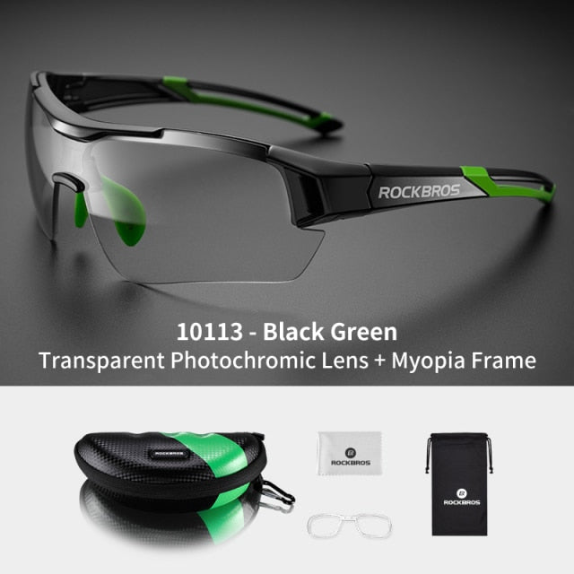 RockBros Photochromic Cycling Sunglasses